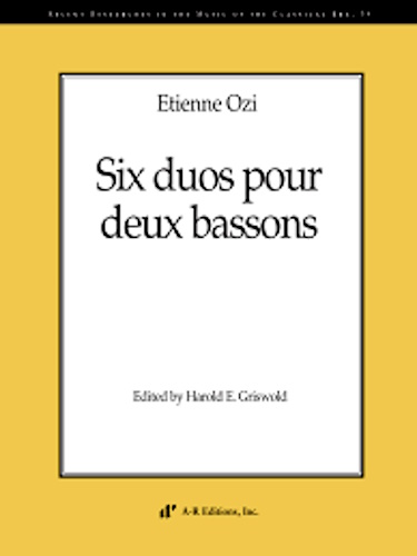 SIX DUOS FOR TWO BASSOONS (parts)