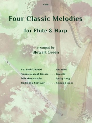 FOUR CLASSIC MELODIES for Flute & Harp
