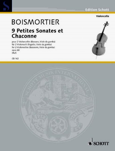 9 PETITES SONATES ET CHACONNE