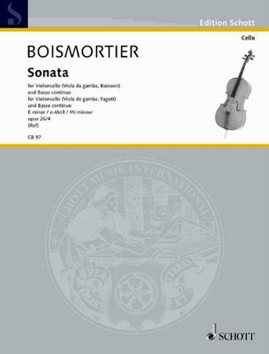 SONATA in E minor Op.26 No.4