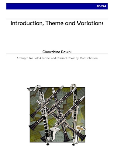 INTRODUCTION, THEME AND VARIATIONS (score & parts)