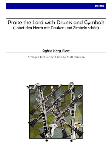 PRAISE THE LORD WITH DRUMS AND CYMBALS (score & parts)
