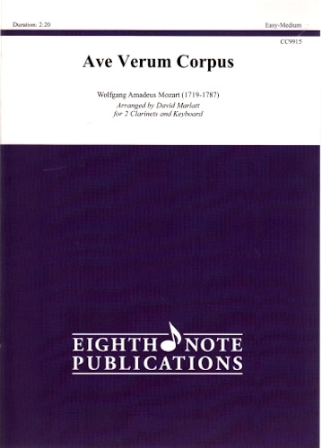AVE VERUM CORPUS (score & parts)