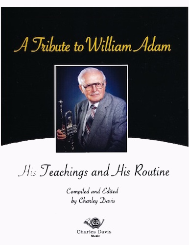A TRIBUTE TO WILLIAM ADAM (bass clef)