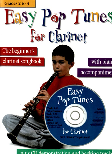 EASY POP TUNES FOR CLARINET + CD