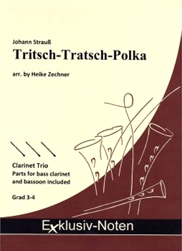 TRITSCH-TRATSCH POLKA Op.214 (score & parts)