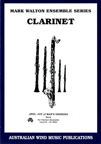 JESU, JOY OF MAN'S DESIRING (score & parts)