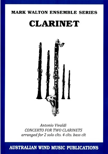 CONCERTO FOR TWO CLARINETS (score & parts)