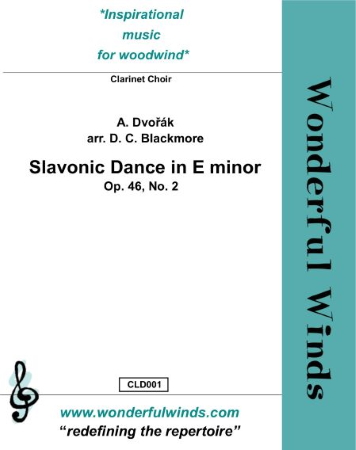 SLAVONIC DANCE in E minor (score & parts)