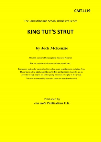 KING TUT'S STRUT (score & parts)