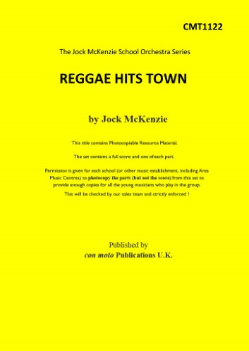 REGGAE HITS TOWN (score & parts)