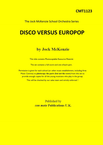 DISCO VERSUS EUROPOP (score & parts)