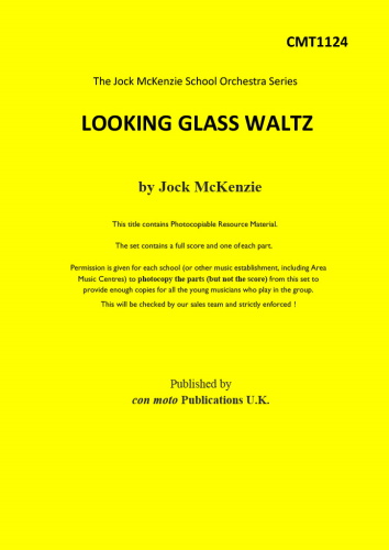 LOOKING GLASS WALTZ (score & parts)