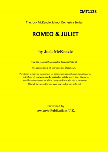 ROMEO AND JULIET (score & parts)