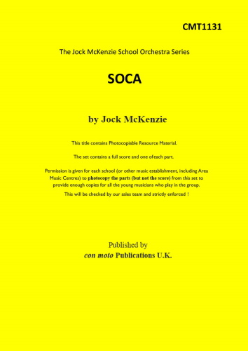 SOCA (score & parts)