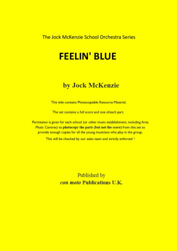 FEELIN' BLUE (score)