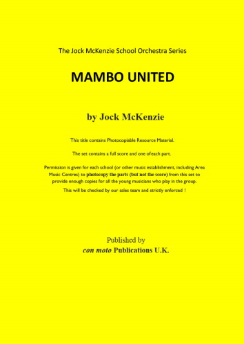 MAMBO UNITED (score)