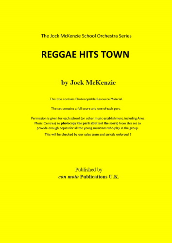 REGGAE HITS TOWN (score)