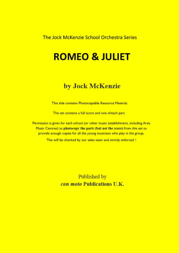 ROMEO AND JULIET (score)