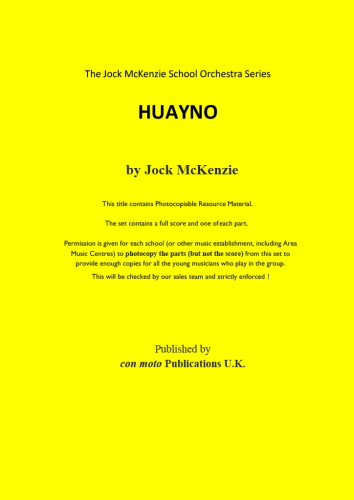 HUAYNO (score)