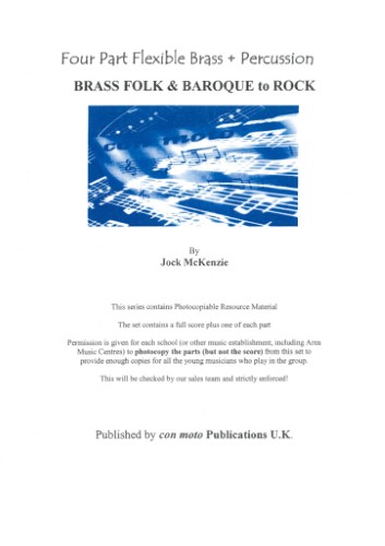 BRASS FOLK & BAROQUE TO ROCK (score)