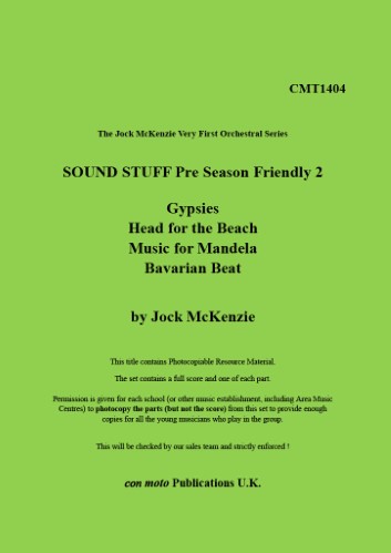 SOUND STUFF Pre Season Friendly 2 (score & parts)