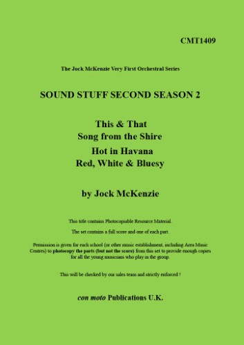 SOUND STUFF Second Season 2 (score & parts)