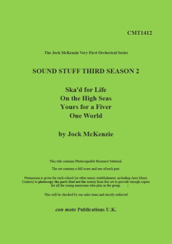 SOUND STUFF Third Season 2 (score & parts)