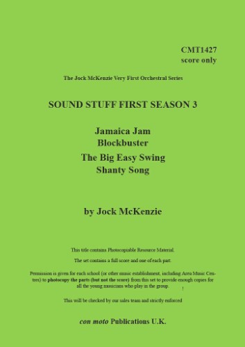 SOUND STUFF First Season 3 (score)