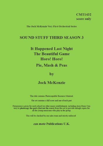 SOUND STUFF Third Season 3 (score)
