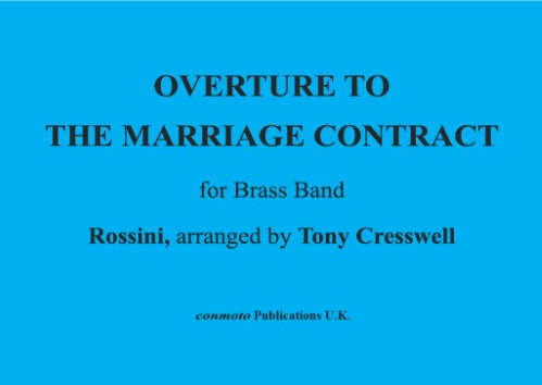 THE MARRIAGE CONTRACT for Brass Band (score & parts)