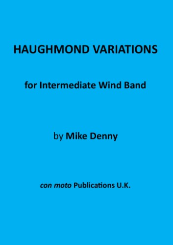 HAUGHMOND VARIATIONS WIND BAND (score & parts)