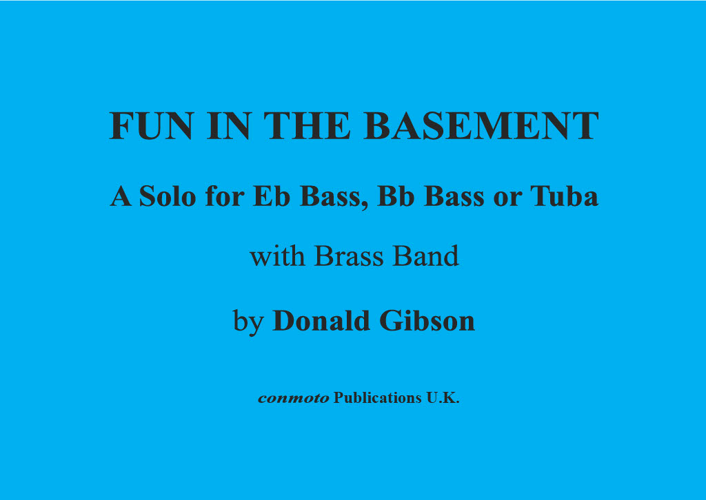 FUN IN THE BASEMENT for Brass Band (score & parts)