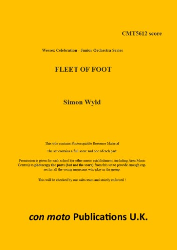 FLEET OF FOOT (score)