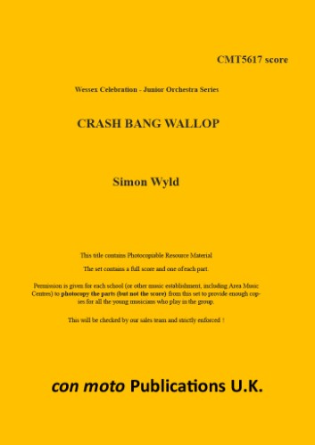 CRASH BANG WALLOP (score)