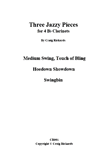 THREE JAZZY PIECES
