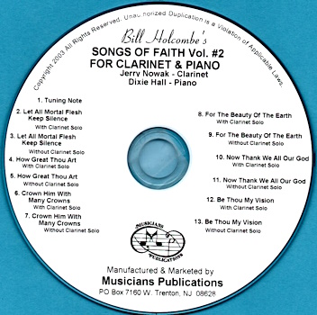 SONGS OF FAITH Volume 2 CD accompaniment
