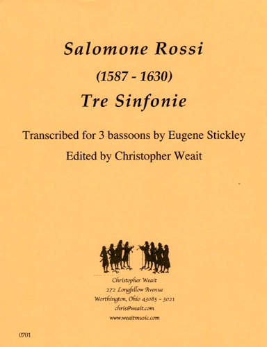 TRE SINFONIE