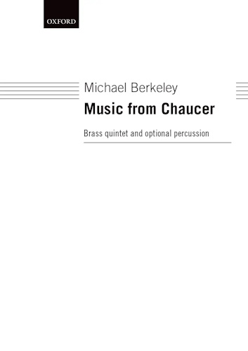 MUSIC FROM CHAUCER (score & parts)