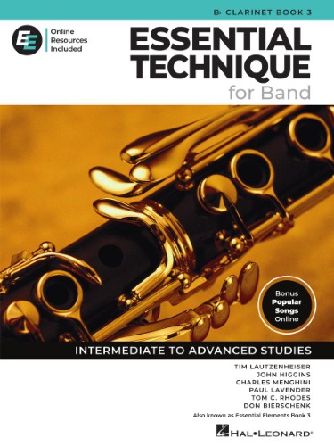 ESSENTIAL TECHNIQUE for Band -  Clarinet Book 3 + Online Resources