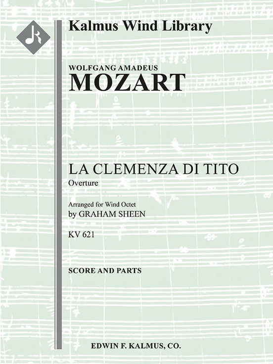 OVERTURE 'LA CLEMENZA DI TITO' (score & parts)