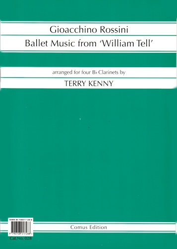 BALLET MUSIC from William Tell (score & parts)