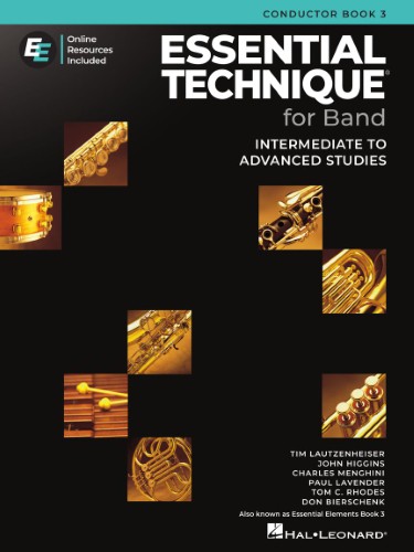 ESSENTIAL TECHNIQUE for Band -  Conductor Book 3 + Online Resources