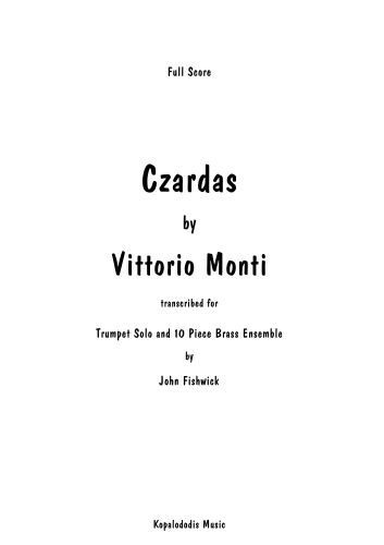 CZARDAS (score & parts)