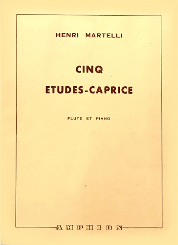 CINQ ETUDES-CAPRICE