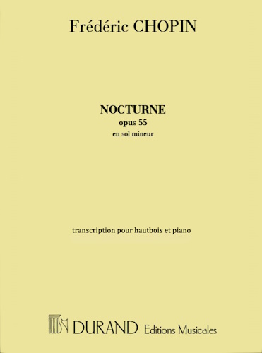 NOCTURNE No.15 in G minor, Op.55 No.1