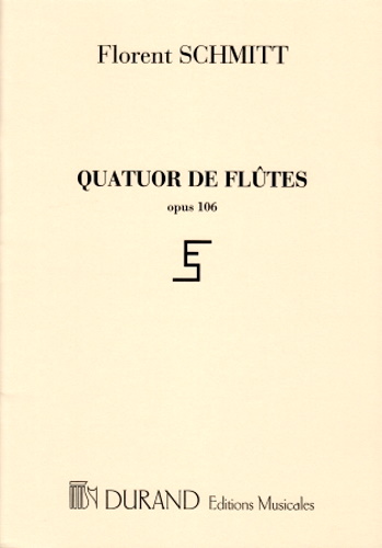 QUATUOR DE FLUTES Op.106 set of parts