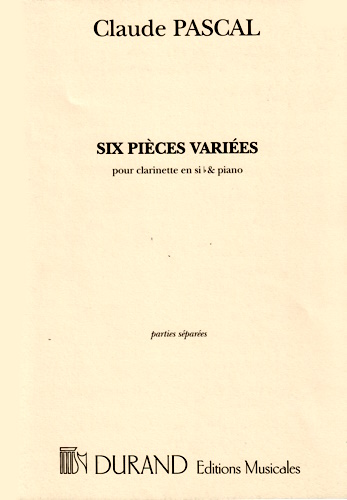 SIX PIECES VARIEES