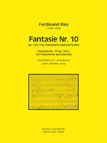 FANTASIA No.10 Op.133 No.1