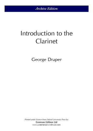 INTRODUCTION TO THE CLARINET